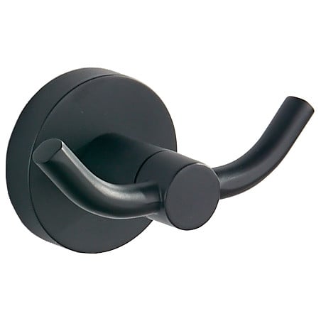 Mexen Remo double towel hook, black- 70507352-70