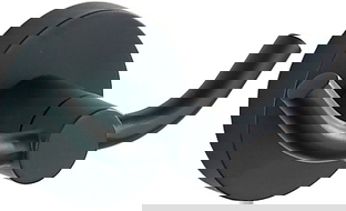 Mexen Remo doppio gancio per asciugamano, nero- 70507352-70