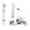 Mexen Libra DQ62 zestaw wannowy, chrom - 745113DQ62-00