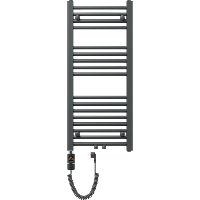 Mexen Ares elektrisk radiator 900 x 400 mm, 300 W, antracit - W102-0900-400-2300-66