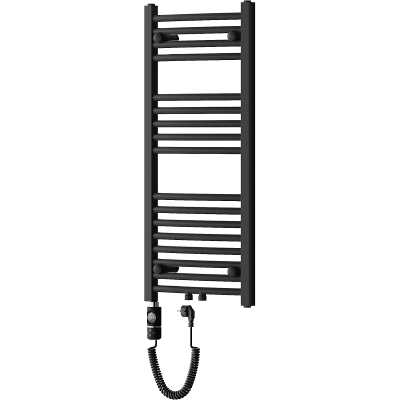 Mexen Ares elektreschen Heizkierper 900 x 400 mm, 300 W, schwaarz - W102-0900-400-2300-70