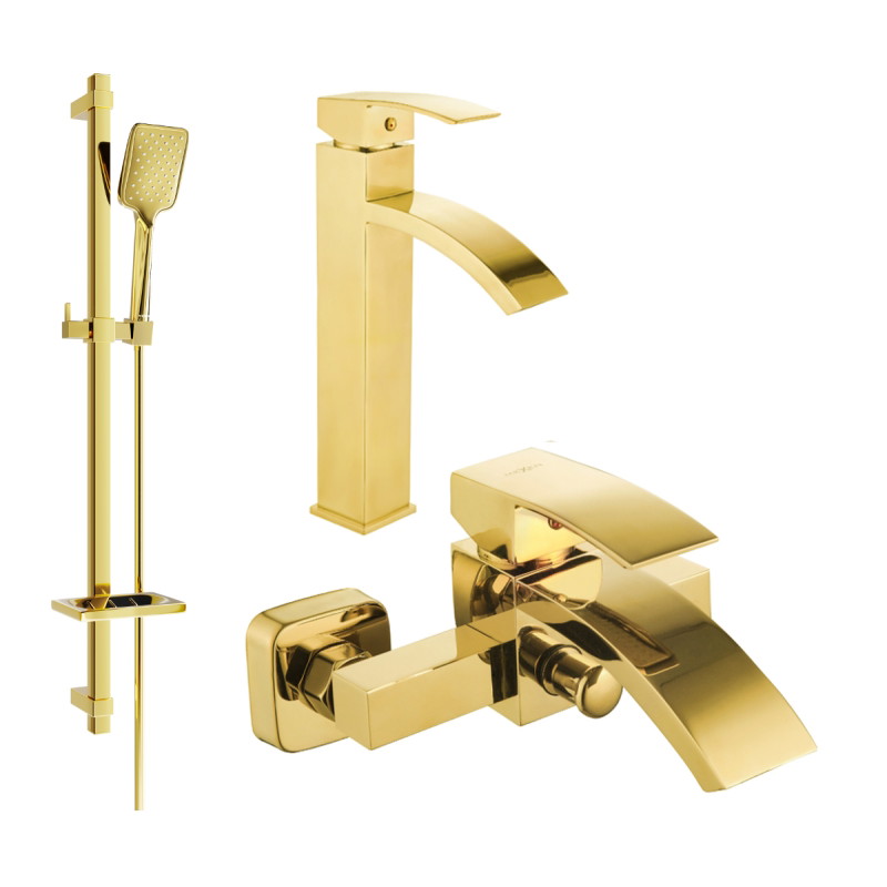 Mexen Libra DQ62 vanni komplekt, kuldne - 745113DQ62-50