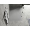 Mexen Hugo ristkülikukujuline SMC-dušialus 150 x 80 cm, hall - 42618015