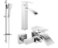 Mexen Libra DQ45 vannikomplekt, kroom - 745113DQ45-00