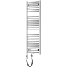 Mexen Ares električni radijator 1200 x 400 mm, 300 W, krom - W102-1200-400-2300-01