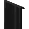 Mexen CH10 Hygiene Heizkörper 900 x 2600 mm, seitliche Anschlüsse, 2322 W, schwarz - W410H-090-260-70