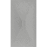 Mexen Hugo rechteckige Duschwanne SMC 160 x 100 cm, grau - 42611016