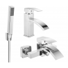 Mexen Libra R77 ensemble de baignoire, chrome - 745103R77-00