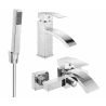 Mexen Libra R77 zestaw wannowy, chrom - 745103R77-00