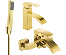 Mexen Libra R77 vannikomplekt, kuldne - 745103R77-50