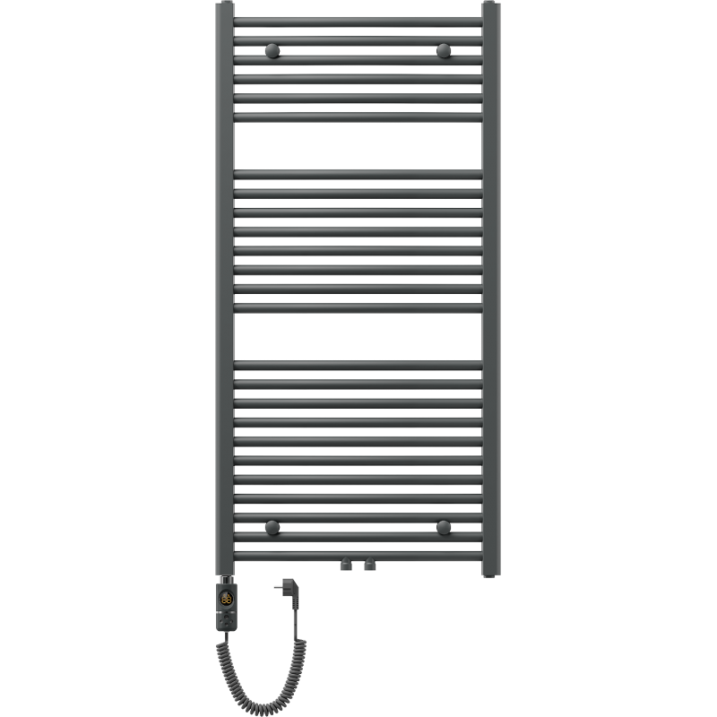 Mexen Ares sähkölämmitin 1200 x 600 mm, 600 W, antrasiitti - W102-1200-600-2600-66