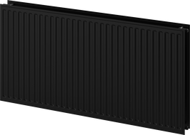 Mexen CH20 Hygiene Plate Radiator 300 x 2000 mm, Side Connection, 1273 W, Black - W420H-030-200-70