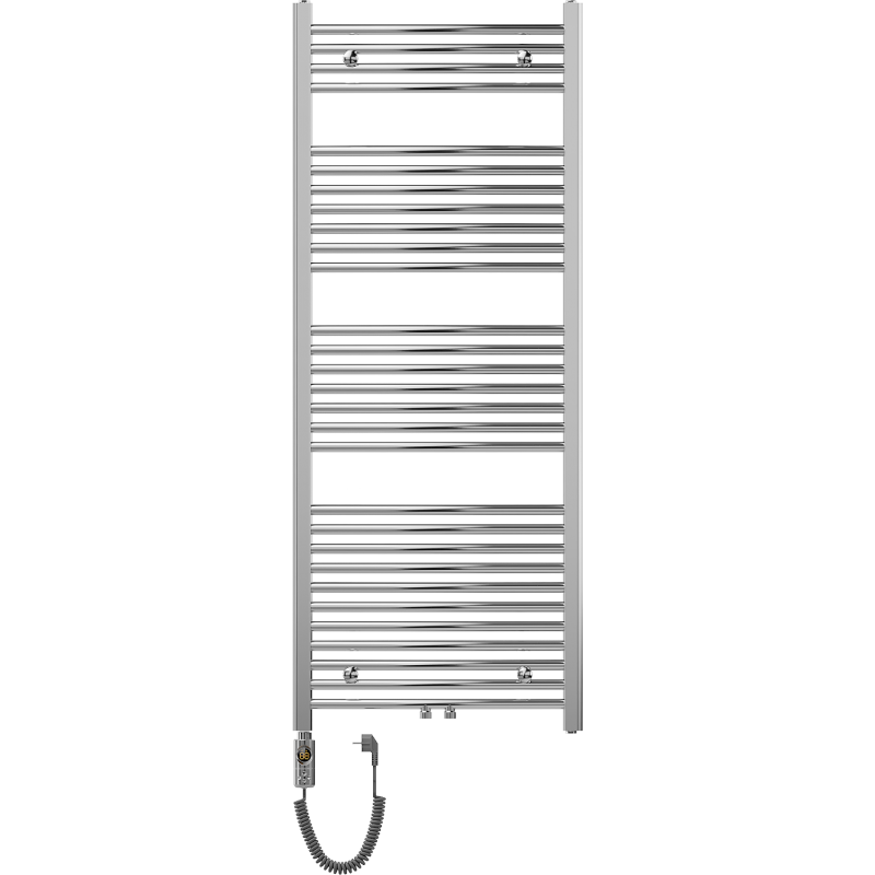 Mexen Ares elektresche Heizkierper 1500 x 600 mm, 600 W, Chrom - W102-1500-600-2600-01