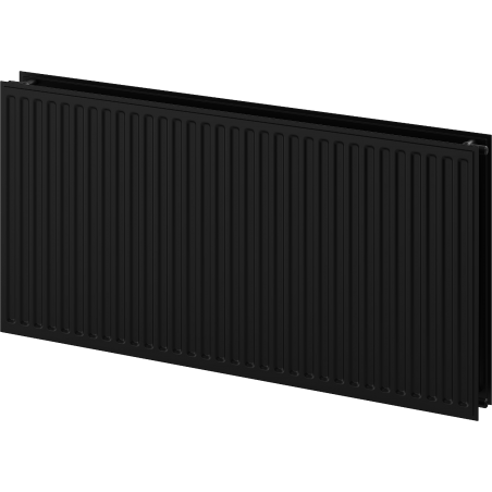 Mexen CH20 Hygiene Heizkörper 400 x 1400 mm, seitliche Anschlüsse, 1113 W, schwarz - W420H-040-140-70