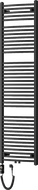 Mexen Ares ηλεκτρικό καλοριφέρ 1800 x 500 mm, 900 W, μαύρο - W102-1800-500-2900-70
