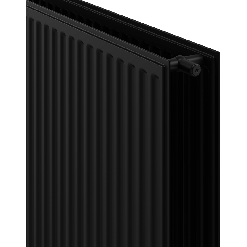 Mexen CH20 Hygiëne paneelradiator 500 x 700 mm, zij-aansluiting, 663 W, zwart - W420H-050-070-70