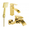 Mexen Libra R45 badkamerset, goud - 745103R45-50