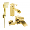 Mexen Libra R45 vannas komplekts, zelta - 745103R45-50
