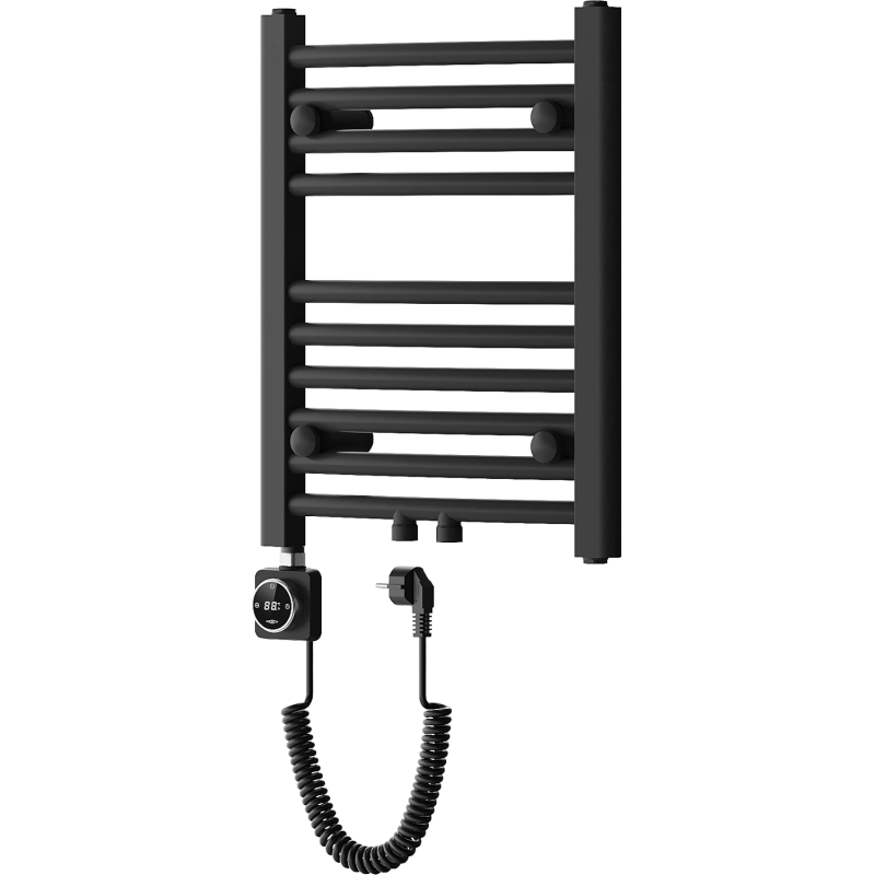 Mexen Ares elektrisk radiator 500 x 400 mm, 300 W, svart - W102-0500-400-6300-70