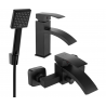 Mexen Libra R45 conjunto de baño, negro - 745103R45-70