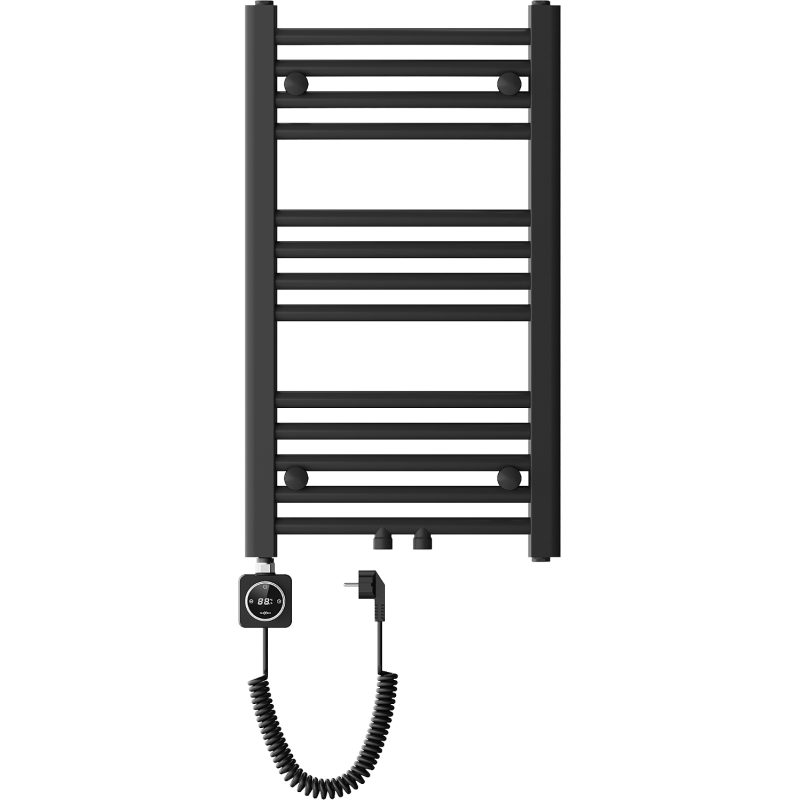 Mexen Ares elektrisk radiator 700 x 400 mm, 300 W, svart - W102-0700-400-6300-70