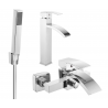 Mexen Libra R77 ensemble de bain, chrome - 745113R77-00