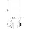Mexen Ares grzejnik elektryczny 900 x 500 mm, 400 W, czarny - W102-0900-500-6400-70