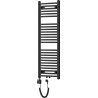 Mexen Ares grzejnik elektryczny 1200 x 400 mm, 400 W, czarny - W102-1200-400-6400-70