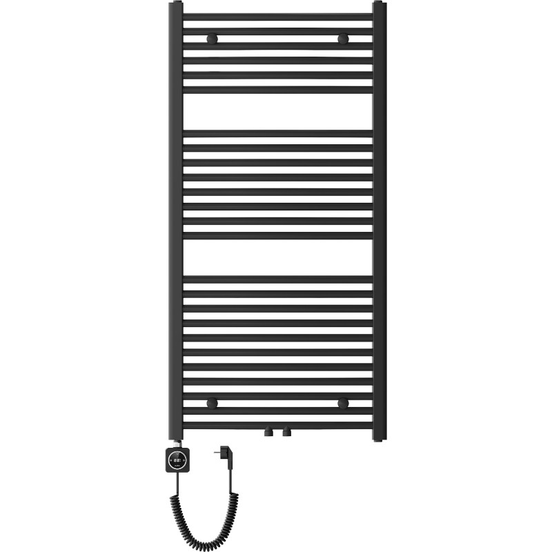 Mexen Ares radiador eléctrico 1200 x 600 mm, 600 W, negro - W102-1200-600-6600-70