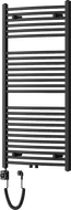 Mexen Ares električni radijator 1200 x 600 mm, 600 W, crni - W102-1200-600-6600-70