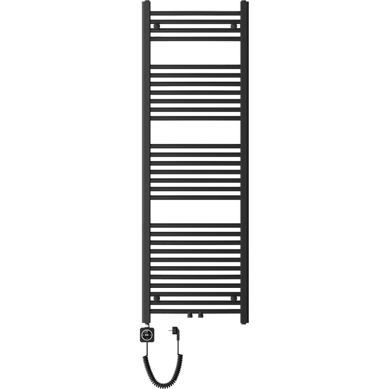 Mexen Ares elektrisk radiator 1500 x 500 mm, 600 W, svart - W102-1500-500-6600-70