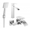 Mexen Libra R45 ensemble de bain, chrome - 745113R45-00