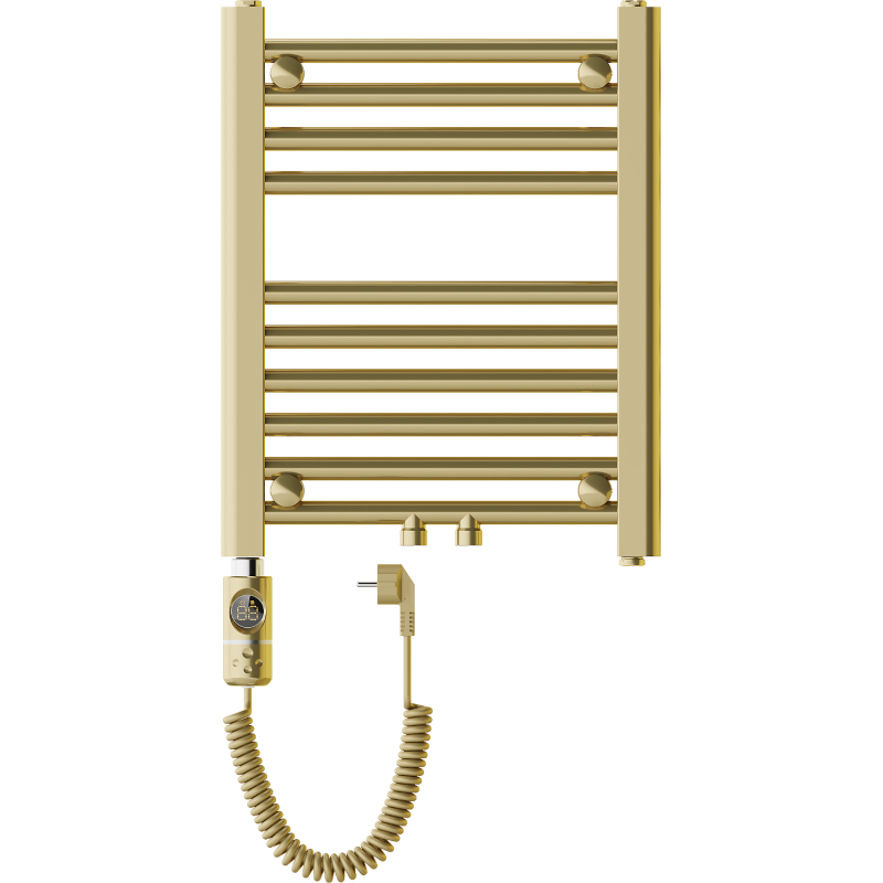 Mexen Mars ηλεκτρικό καλοριφέρ 500 x 400 mm, 300 W, χρυσό - W110-0500-400-2300-50