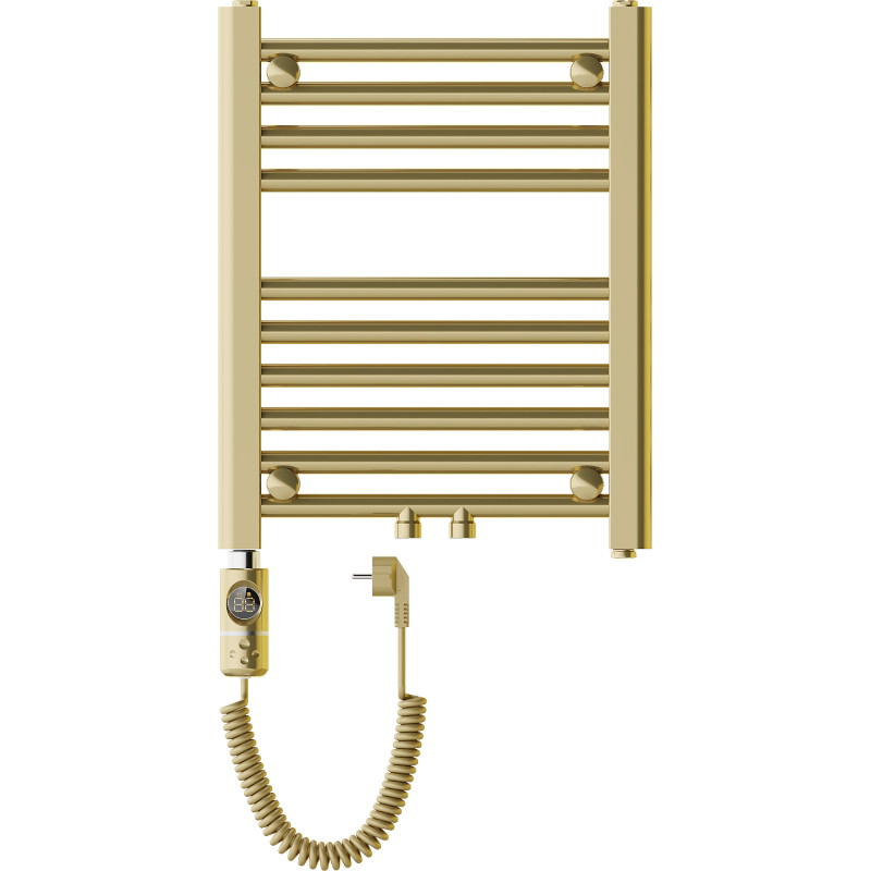 Mexen Mars radiador eléctrico 500 x 400 mm, 300 W, dorado - W110-0500-400-2300-50