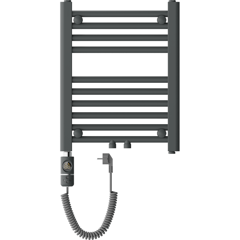 Mexen Mars elektrische radiator 500 x 400 mm, 300 W, antraciet - W110-0500-400-2300-66