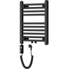 Mexen Mars elektrischer Heizkörper 500 x 400 mm, 300 W, schwarz - W110-0500-400-2300-70