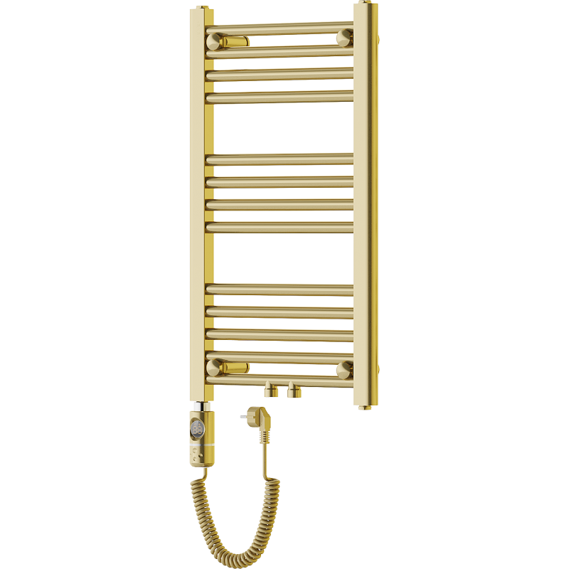 Mexen Mars elektrisk radiator 700 x 400 mm, 300 W, guld - W110-0700-400-2300-50