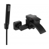 Mexen Libra R77 robinet de baignoire avec ensemble de douche, noir - 74513R77-70