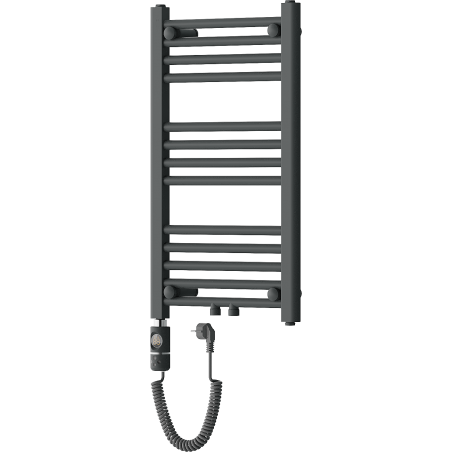 Mexen Mars elektrisk radiator 700 x 400 mm, 300 W, antracit - W110-0700-400-2300-66