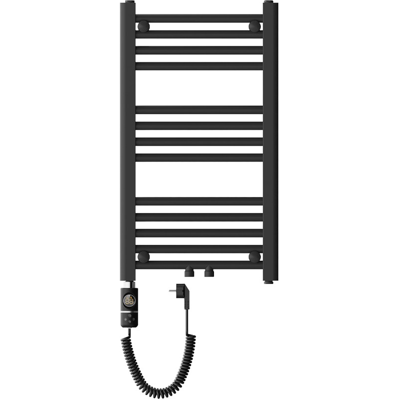 Mexen Mars Elektrischer Heizkörper 700 x 400 mm, 300 W, schwarz - W110-0700-400-2300-70