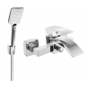 Mexen Libra R62 robinet de baignoire avec ensemble de douche, chrome - 74513R62-00