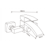Mexen Libra R62 robinet de baignoire avec ensemble de douche, or - 74513R62-50