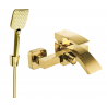 Mexen Libra R62 robinet de baignoire avec ensemble de douche, or - 74513R62-50