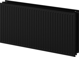 Mexen CH30 Hygiene Heizkörper 500 x 1000 mm, seitliche Anschlüsse, 1297 W, schwarz - W430H-050-100-70