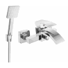 Batterie de baignoire Mexen Libra R45 avec ensemble de douche, chrome - 74513R45-00
