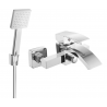 Mexen Libra R45 batería de bañera con conjunto de ducha, cromo - 74513R45-00