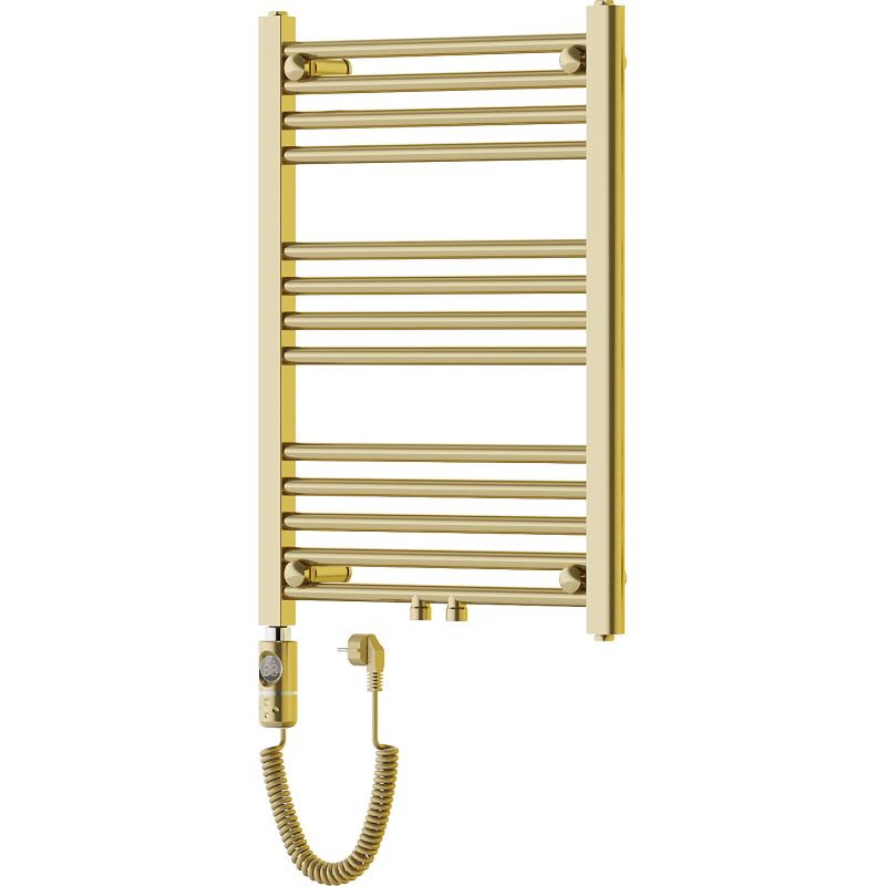 Mexen Mars elektrisk radiator 700 x 500 mm, 300 W, guld - W110-0700-500-2300-50