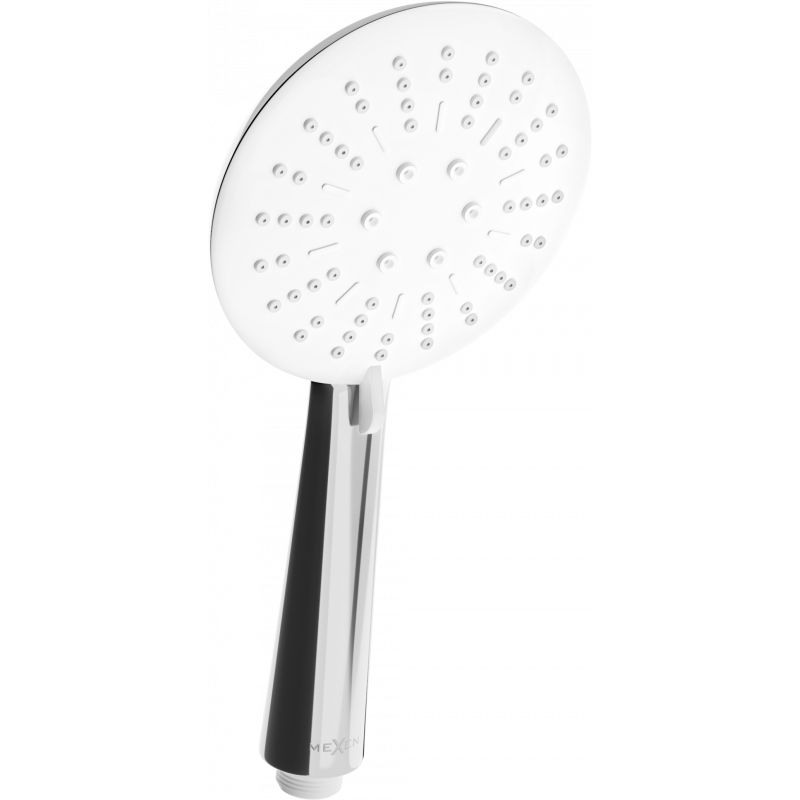 Mexen R-67 driedelige handdouche, chroom/wit - 79567-00