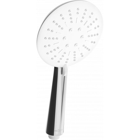 Mexen R-67 rączka prysznicowa 3-funkcyjna, chrom/biała - 79567-00