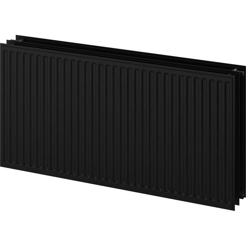 Mexen CH30 hügieeniline plaadiradiaator 600 x 800 mm, külgühendus, 1207 W, must - W430H-060-080-70